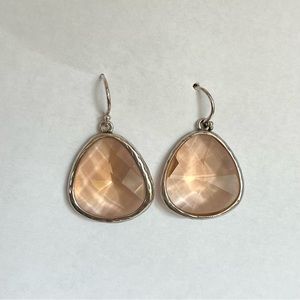 Sterling Silver + Glass “Ablaze Earrings,” Silpada
